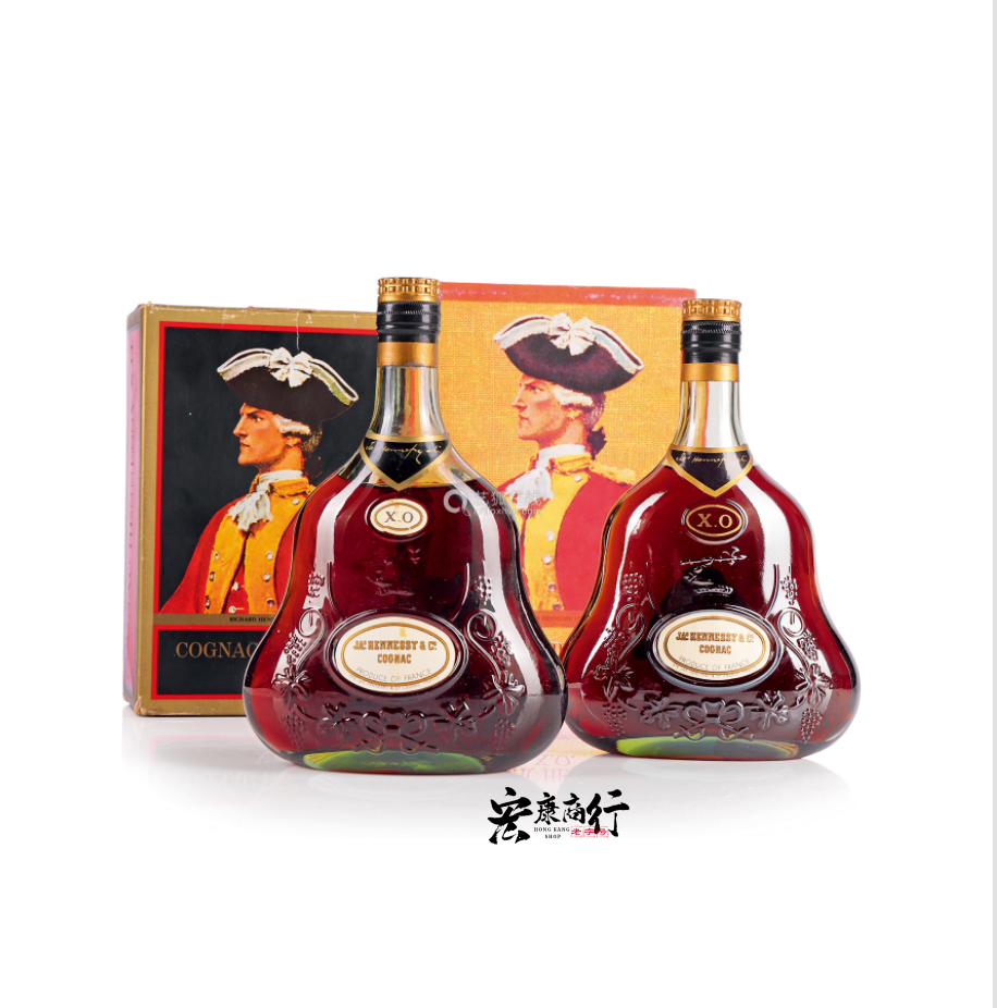 大批量收購洋酒 【宏康商行收酒網】高價回收軒尼詩(Hennessy)XO (大粗金邊單/雙貼紙牛仔字)