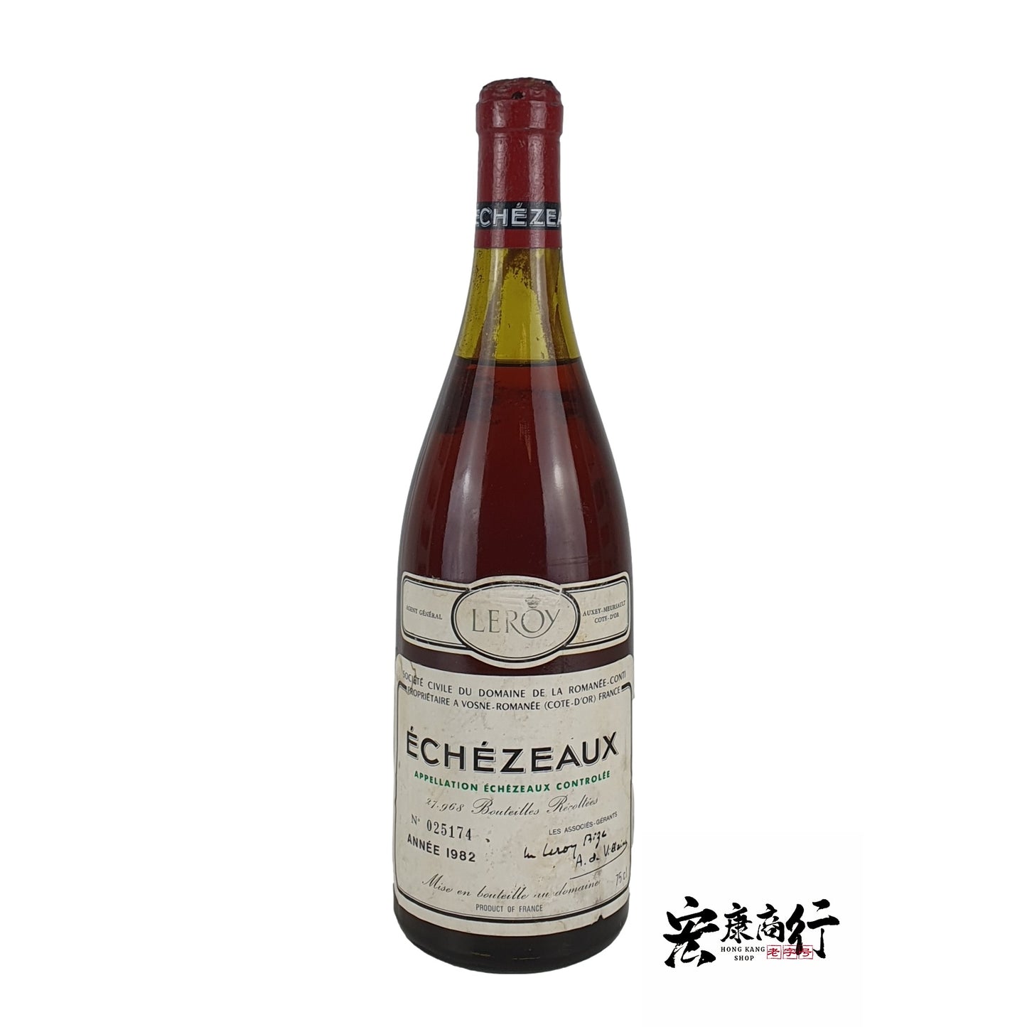 全港高價收購DRC系列紅酒:依瑟索(Echezeaux)1982 系列紅酒高價上門回收