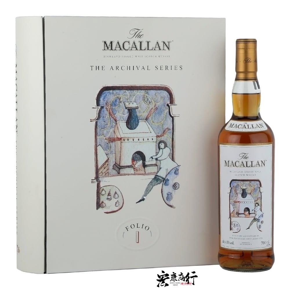【宏康商行收酒網】高價收購威士忌酒 上門回收麥卡倫(Macallan)威士忌 專業收購麥卡倫(Macallan) 書冊1 酒廠限定版