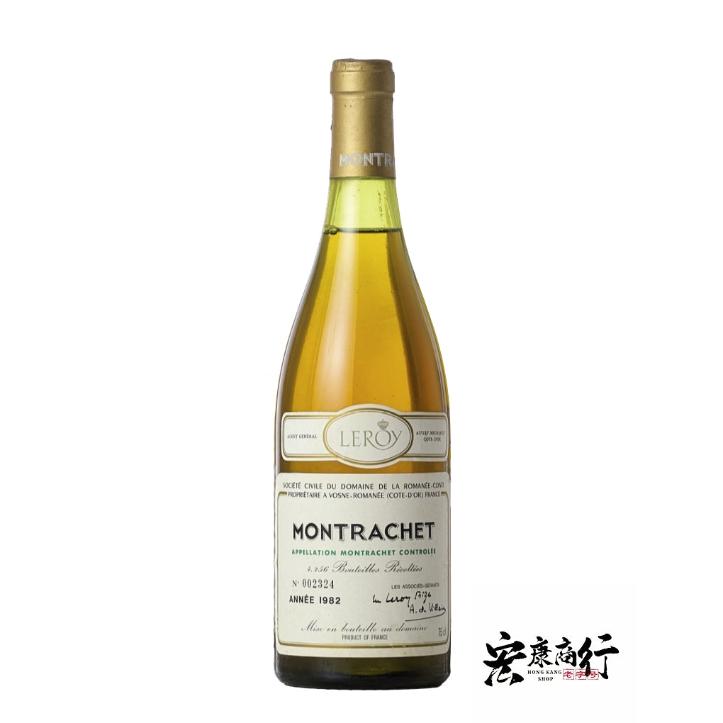 長期回收1982 羅曼尼·康帝(蒙哈榭特級園)Montrachet 紅酒 - 香港免費上門鑒別收酒