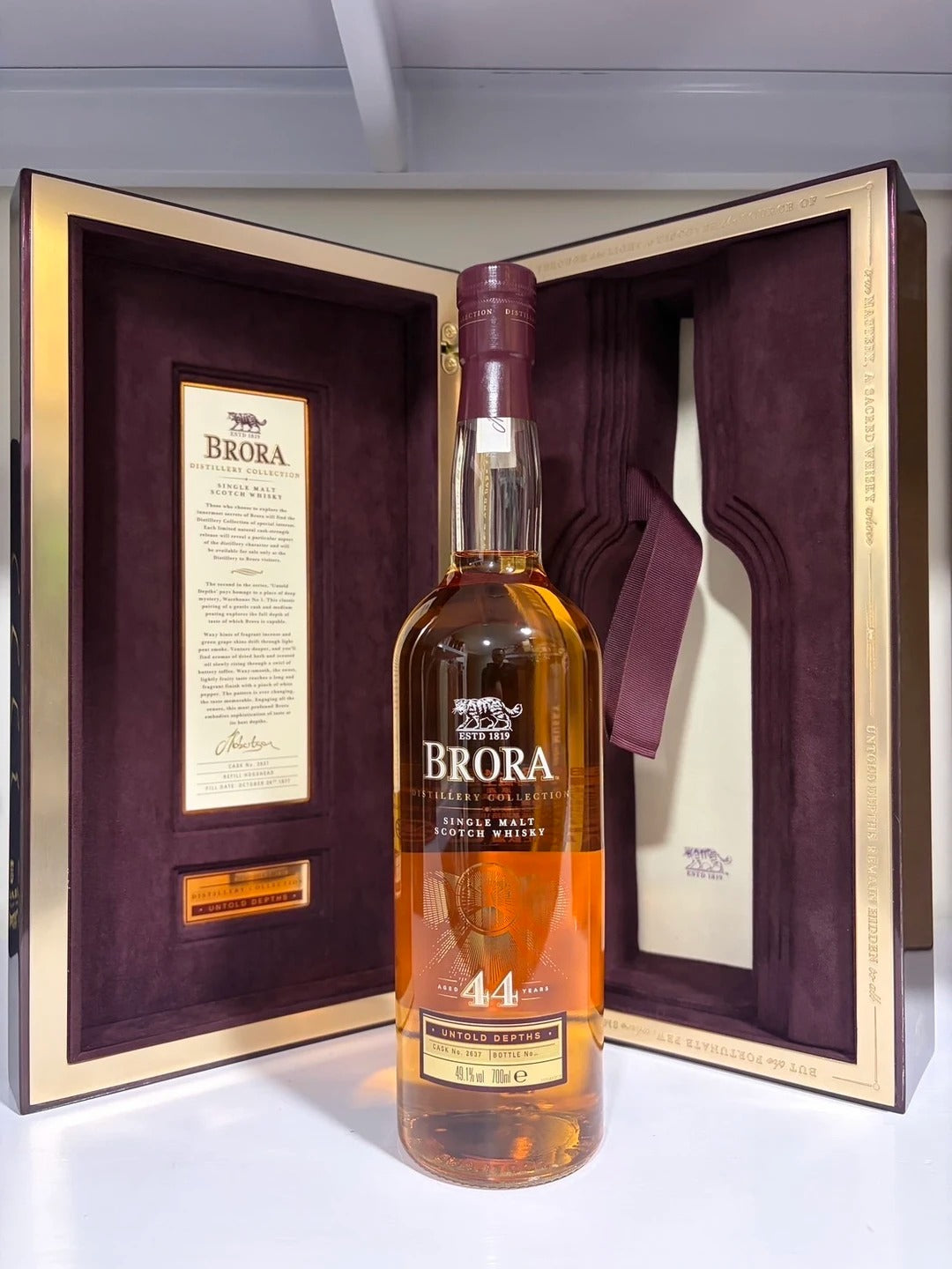 Brora 44年「Untold Depths」 1977酒廠限定