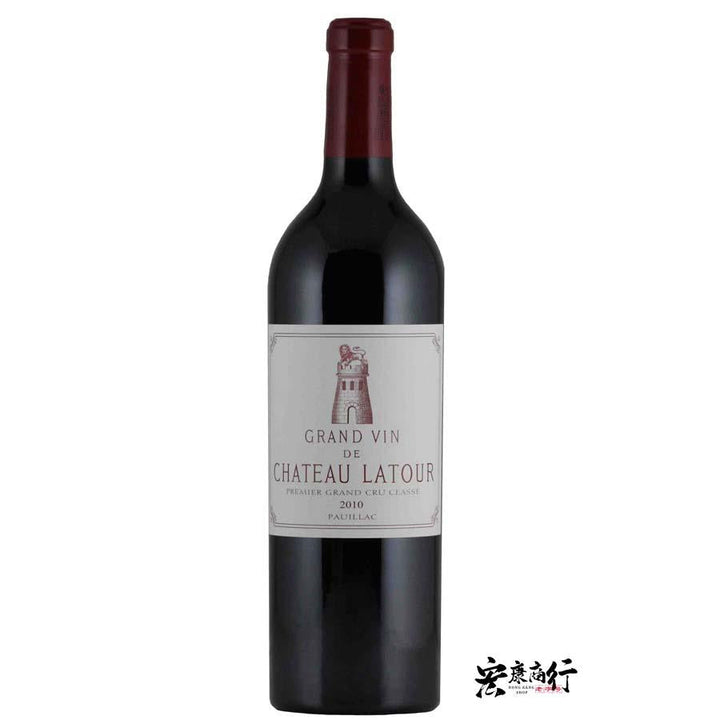 Château Latour Tiers: Grand Vin, Les Forts and Vintage Data reference image for identification and condition review