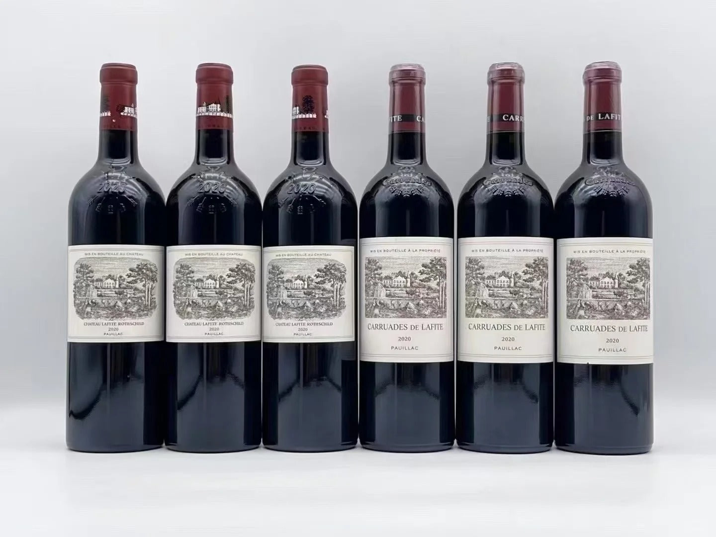 Carruades de Lafite: Producer, Vintage and Bottle-Size Differences reference image for identification and condition review