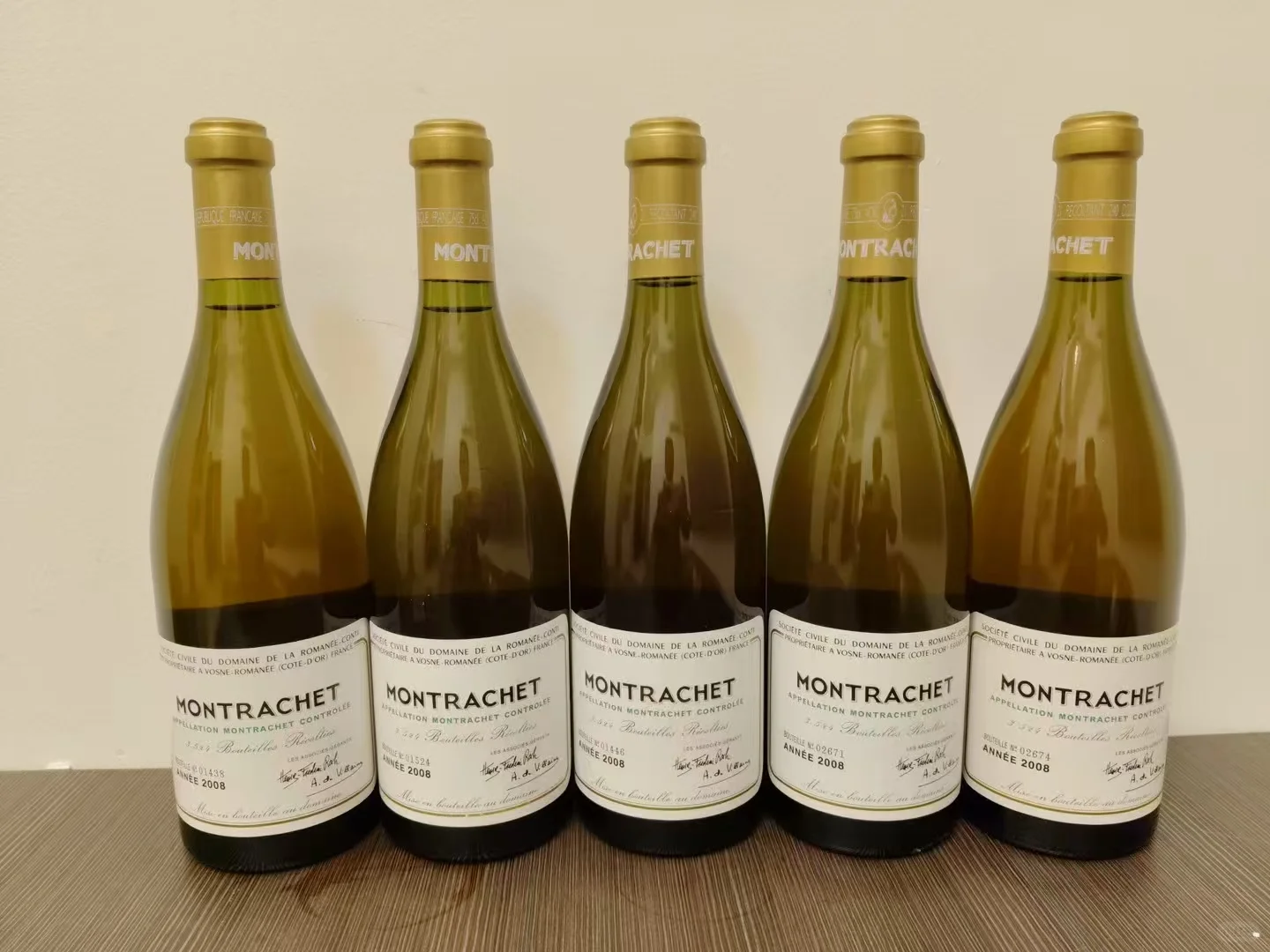 DRC Montrachet: Reading Vintage, Label and Fill Level