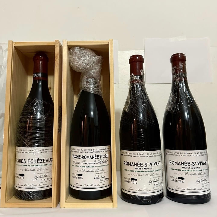 Illustrative Scenario: DRC Romanée-Conti — Vintage, Volume, Label and Storage Review