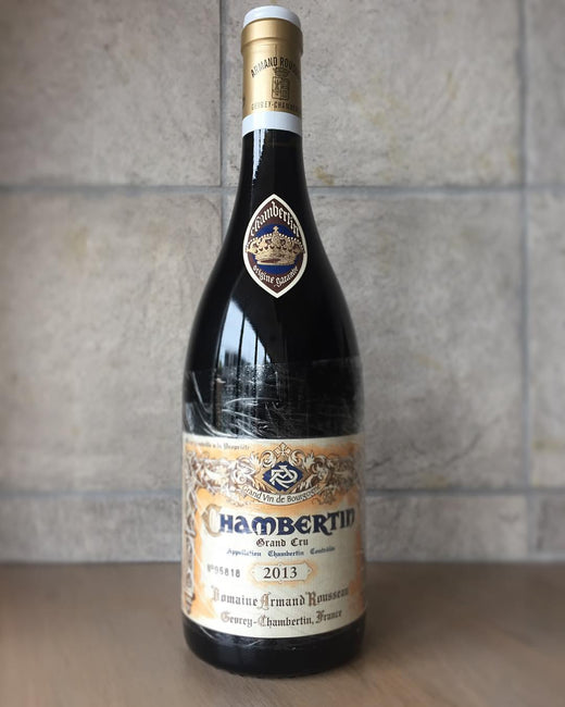 藏在酒窖深處的紅王爺：記一宗 Domaine Armand Rousseau Chambertin 2013 的真實回收故事