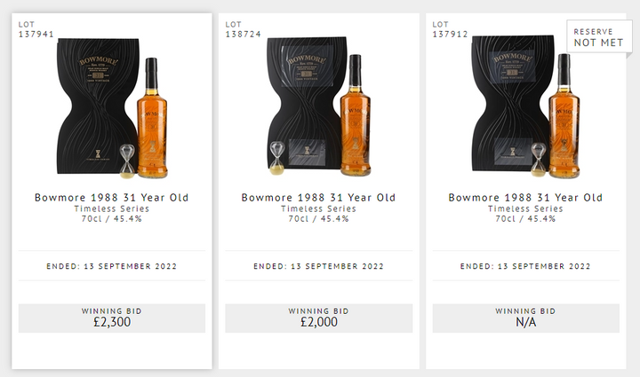 Macallan and Japanese Whisky: Versions, Condition and Provenance Records reference image for identification and condition