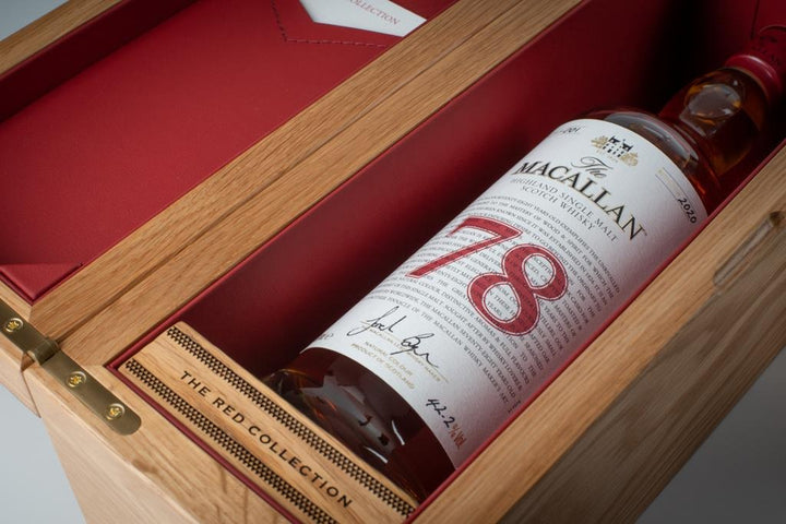 Aged Macallan: Checking Series, Bottling Version and Condition reference image for identification and condition review