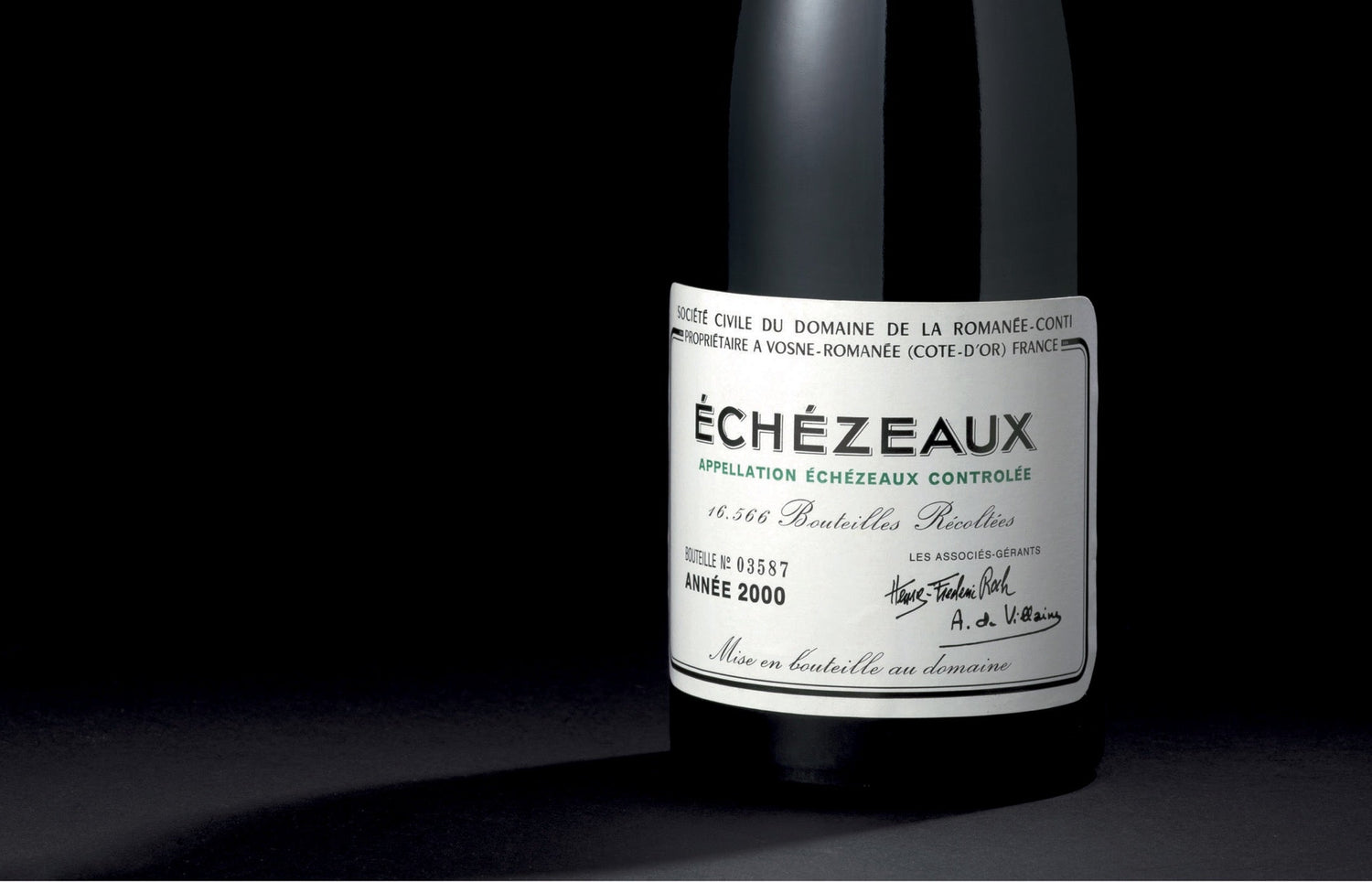 DRC Échézeaux: Vintage, Fill Level, Storage and Condition