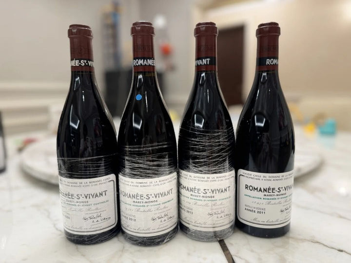 DRC Romanée-Saint-Vivant and Other Producers: Labels and Provenance reference image for identification and condition review
