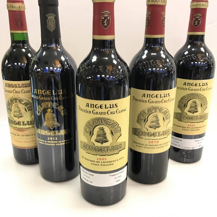 2012 Château Angélus Le Premier: Official Name, Capsule and Gold Lettering reference image for identification and condition