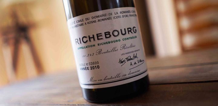 Richebourg: Vintage, Label, Fill Level and Provenance reference image for identification and condition review