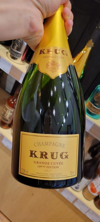 香港回收庫克陳年香檳 Krug Grande Cuvée 香檳｜宏康商行專業團隊免費上門高價收購