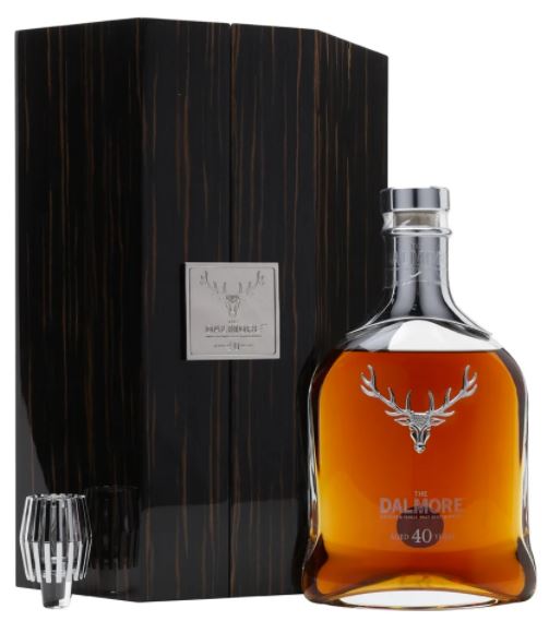 香港回收世界威士忌酒 大摩（Dalmore）40年圓瓶 - 宏康酒行實物展示
