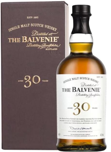 香港回收百富（Balvenie）30年 世界威士忌酒 - 宏康酒行實物展示