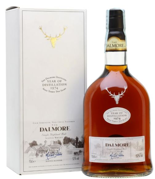 香港宏康商行威士忌回收網 專業收購大摩（Dalmore）年份酒 1974