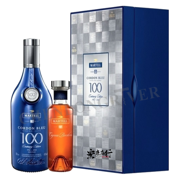宏康酒行收購專業收購洋酒 馬爹利 (Martell)藍帶百年限量版 - 高清細節圖
