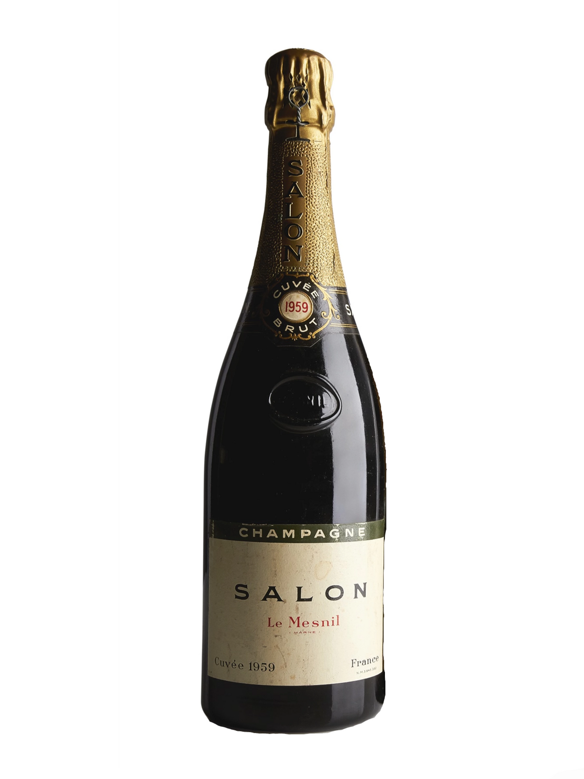 1959年份Salon香檳 包裝細節｜宏康酒行誠信收購