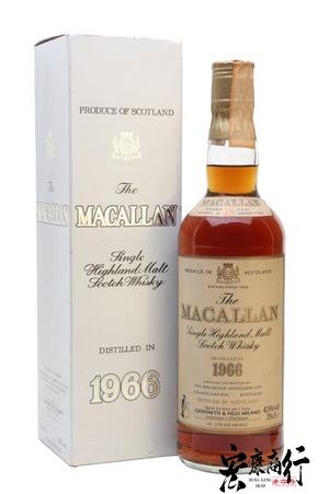 麥卡倫威士忌酒 上門收購麥卡倫 1966年 Maca… 鑑定參考圖｜宏康酒行專業收購