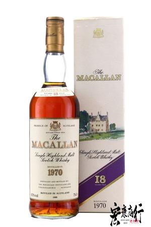 宏康商行專業回收各系列酒 高價收購麥卡倫 17年 1970年 Macallan 1970 Special Selection 18 years