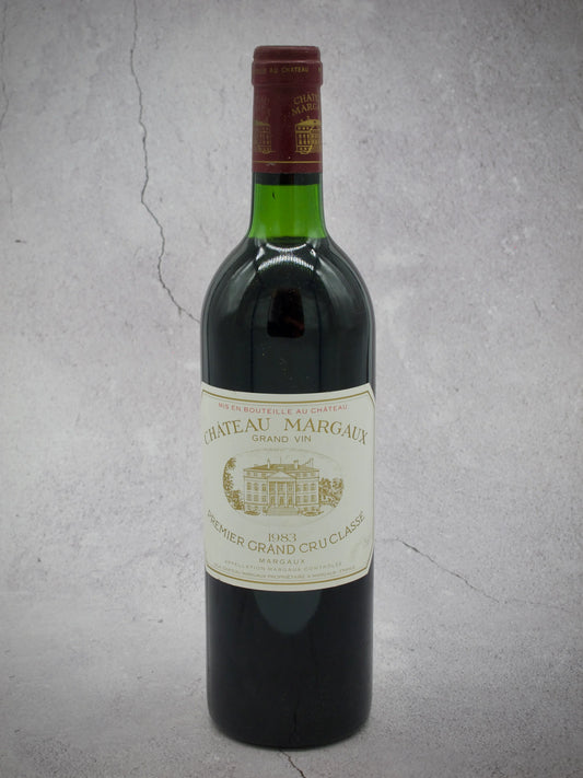 香港高價收購紅酒 回收瑪歌（Margaux）1983 系列紅酒
