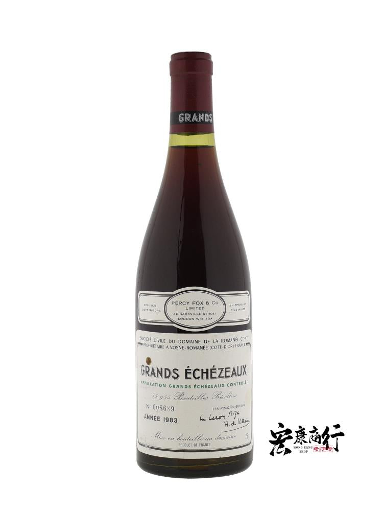 香港高價收購紅酒 回收大依瑟索（Grands Echezeaux） 1983 系列紅酒