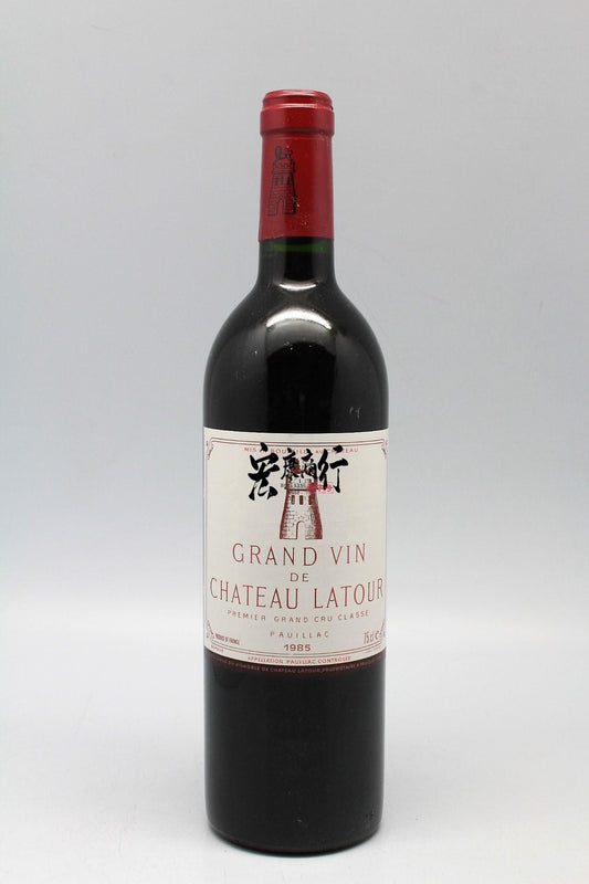 紅酒回收-宏康商行高價收購拉圖Chateau Latour Pauillac 1er Cru 1985 系列紅酒