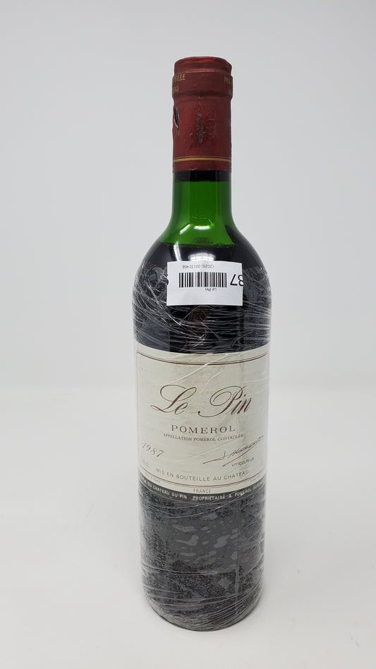 宏康商行專業回收紅酒  收購裡鵬Le Pin Pomerol 1987 系列紅酒