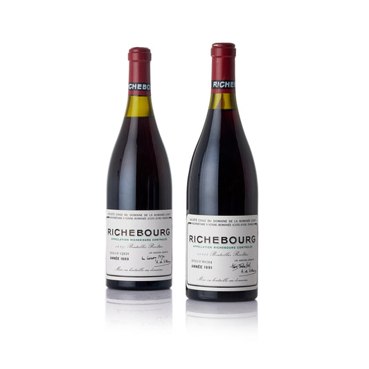高價收購各名莊各年份紅酒|回收DRC系列紅酒|專業收購裡奇堡（Richebourg） 1989 系列紅酒