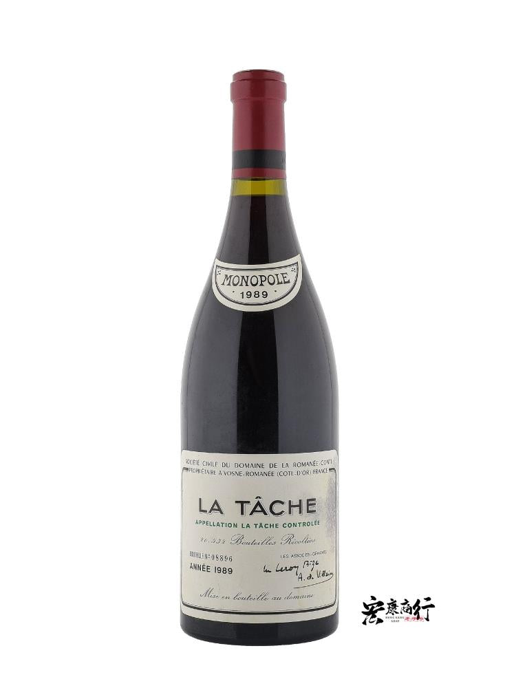 宏康酒行收購DRC紅酒 拉塔希（La Tache）1989 系列紅酒 - 高清細節圖