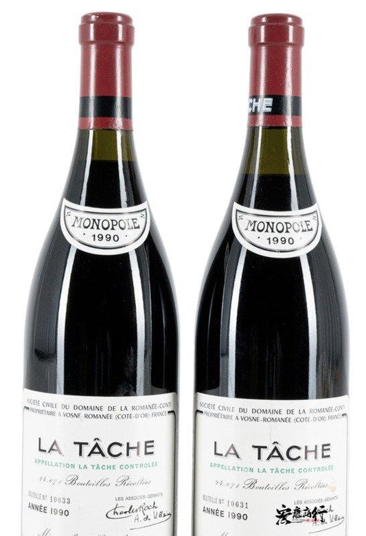【宏康商行】高價回收DRC紅酒  收購拉塔希（La Tache）1990 系列紅酒