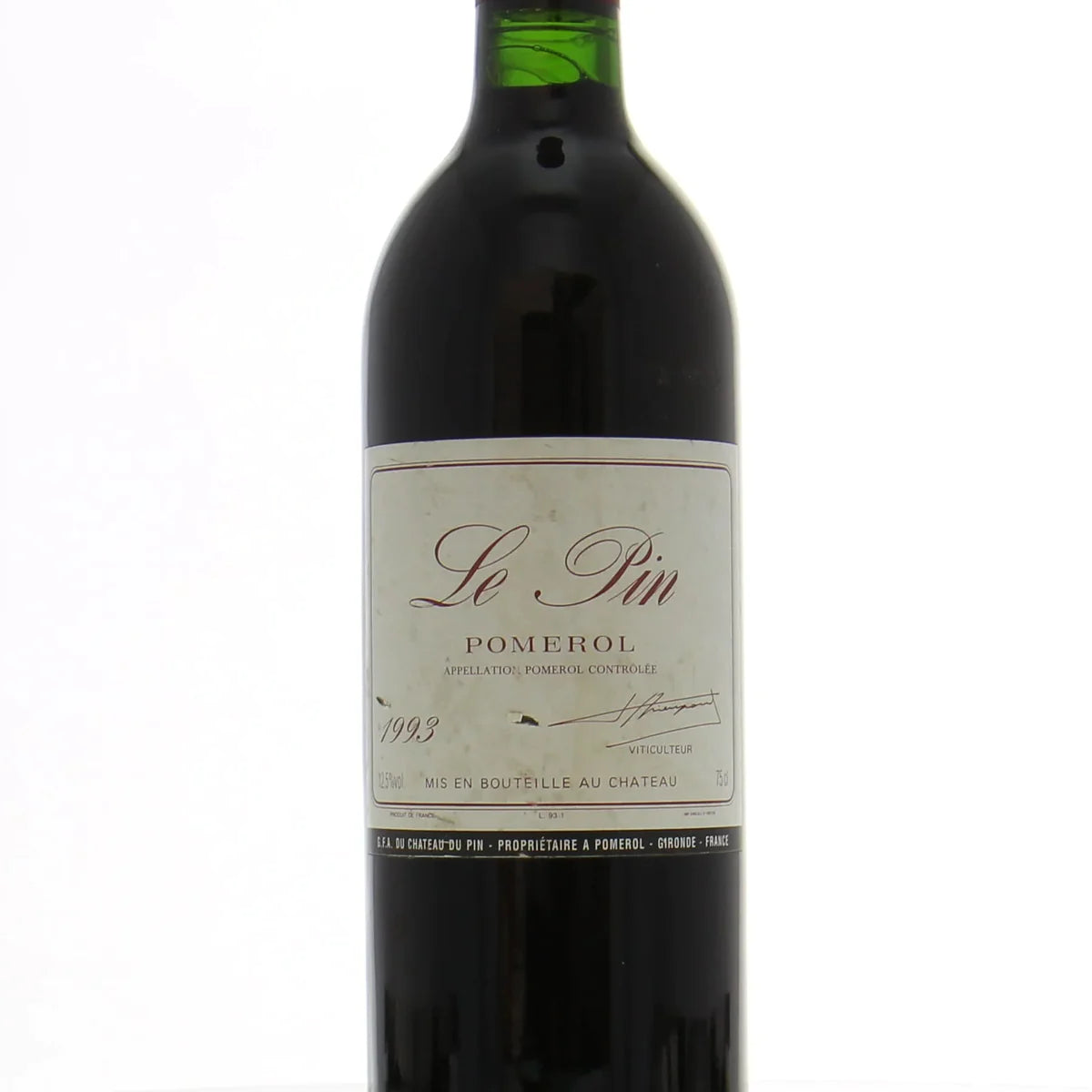 紅酒 裡鵬Le Pin Pomerol 1993 系… 鑑定參考圖｜宏康酒行專業收購