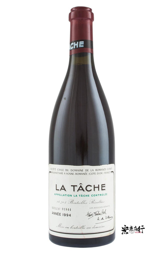 旺角地區上門高價收購DRC系列紅酒-專業回收拉塔希（La Tache）1994 系列紅酒