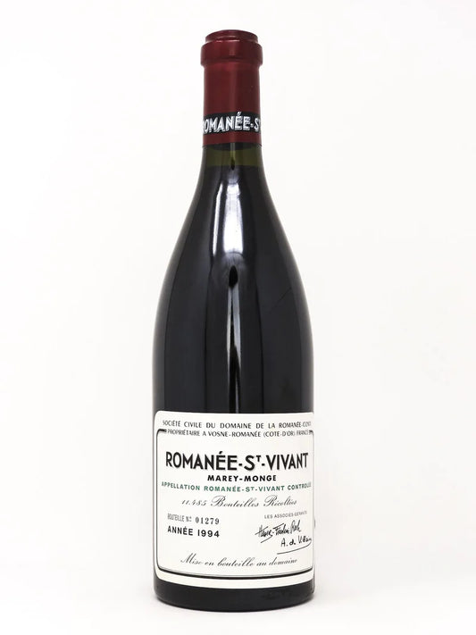 宏康商行高價收購DRC系列紅酒  回收羅曼尼-聖-維旺（Romanee-Saint-Vivant）1994 系列紅酒