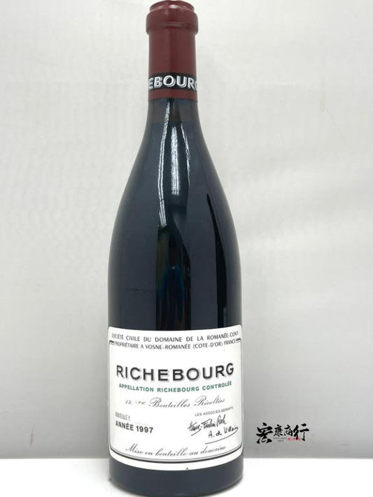 香港高價收購DRC系列紅酒 回收裡奇堡（Richebourg）1997 系列紅酒