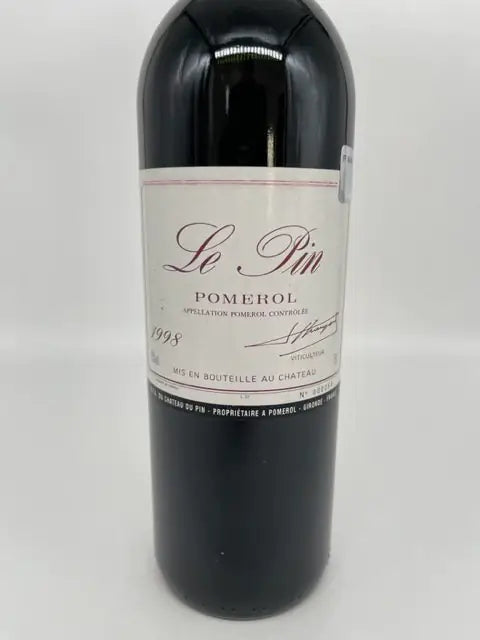 回收紅酒  高價收購裡鵬Le Pin Pomerol 1998 系列紅酒-全港十八區最高價錢回收各系列紅酒