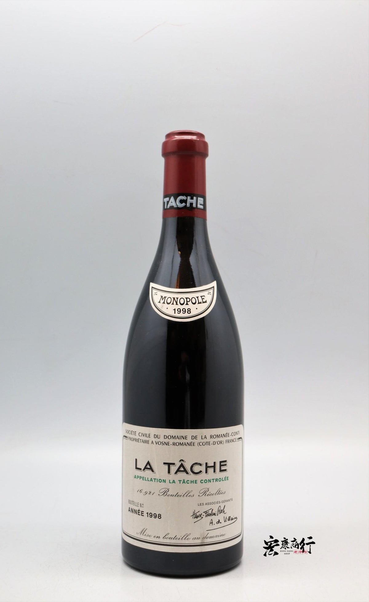 紅酒 專業收購DRC拉塔希（La Tache） 19… 包裝細節｜宏康酒行誠信收購