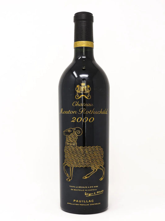 高價上門收購紅酒  回收各系列年份紅酒  收購木桐/武當（Chateau Mouton Rothschild）2000 系列紅酒