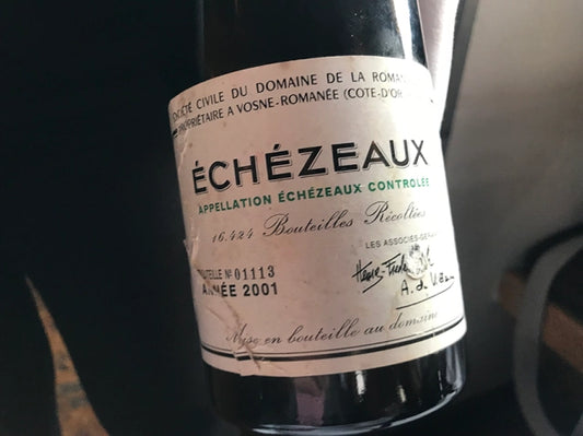 港島九龍新界 現金上門回收DRC系列紅酒 收購依瑟索（Echezeaux）2001 系列紅酒