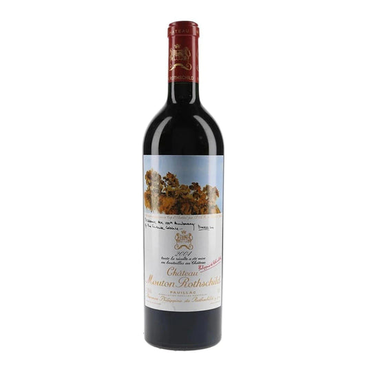 專業上門回收紅酒  收購木桐Chateau Mouton Rothschild Pauillac 1er Cru 2004-全港十八區專業團隊免費上門鑒定收購各系列紅酒