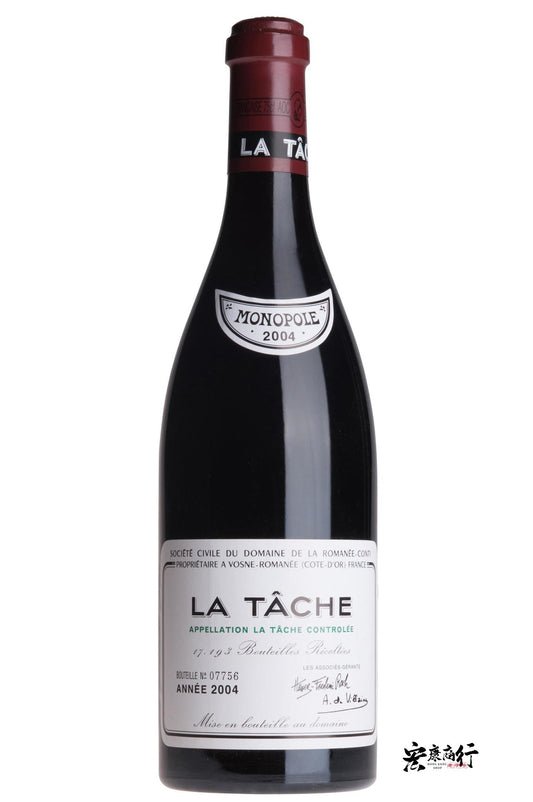 香港地區高價收購拉塔希（La Tache）2004系列紅酒|回收DRC各系列各年份紅酒