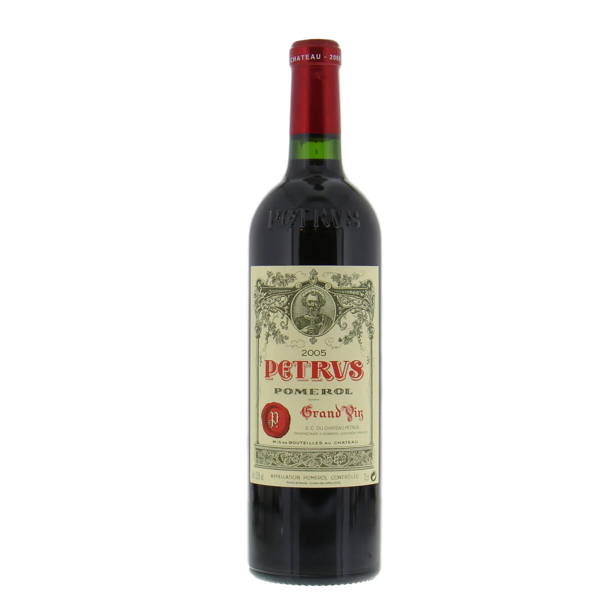 2005年帕圖斯Château Pétrus回收 包裝細節｜宏康酒行誠信收購