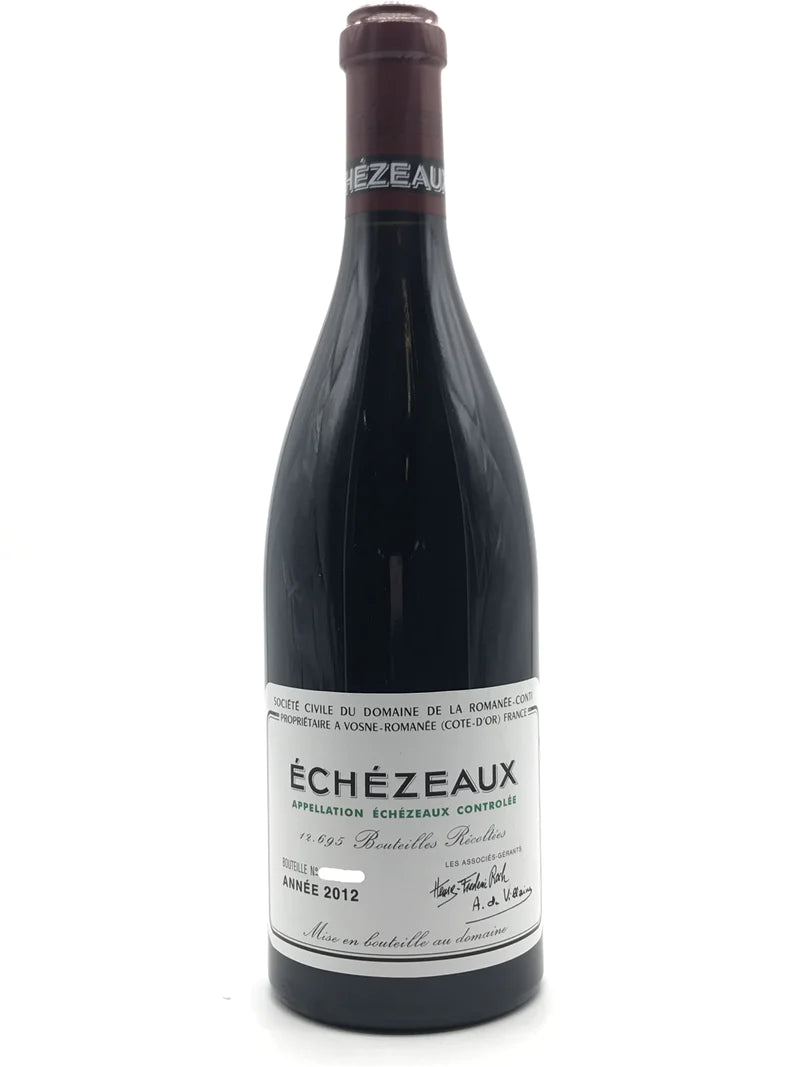 紅酒 回收依瑟索（Echezeaux）2012 系… 瓶身正面照｜宏康酒行回收參考