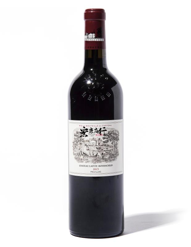 紅酒 回收拉菲Chateau Lafite Roth… 瓶身正面照｜宏康酒行回收參考