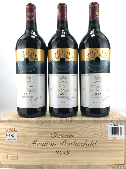 【宏康商行】專業回收紅酒公司  收購武當/木桐Mouton Rothschild Pauillac 1er Cru 2019  回收各名莊紅酒