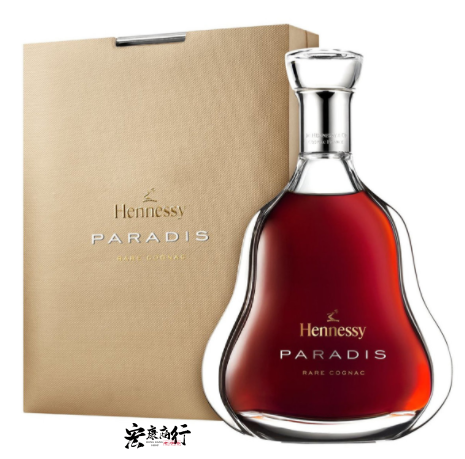 專業收購軒尼詩（Hennessy）PARADIS E… 瓶身正面照｜宏康酒行回收參考