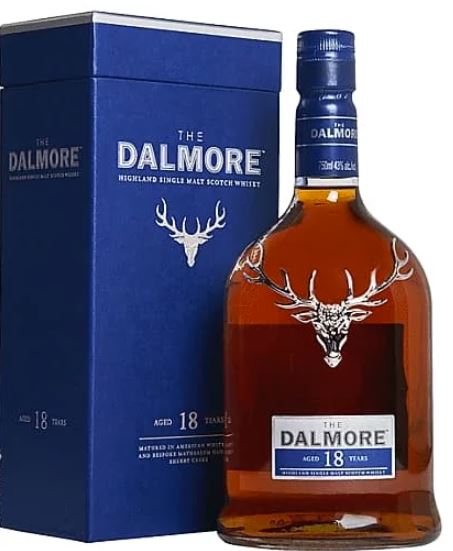 威士忌回收專家 大批量收購大摩（Dalmore）18年 包裝細節｜宏康酒行誠信收購