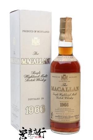宏康酒行門市實拍 - 專業收購威士忌 麥卡倫 1966年 Macallan…
