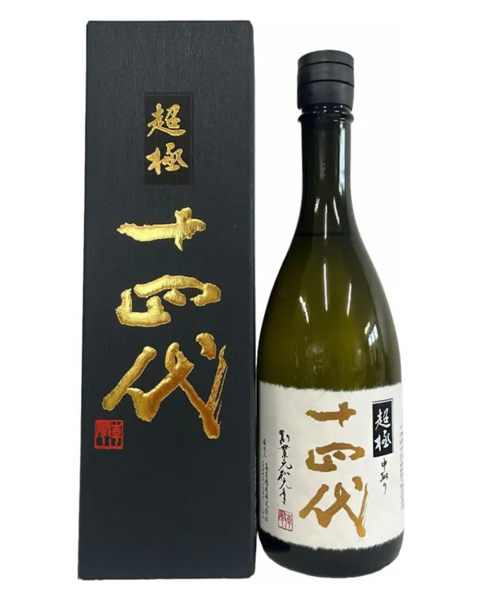 十四代 中取り 超極 特A地區山田錦 純米大吟釀回收… 包裝細節｜宏康酒行誠信收購