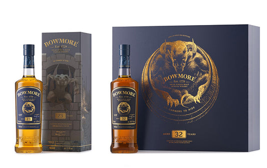 【宏康商行】專業收購世界威士忌酒 高價回收波摩（Bowmore）23年 32年